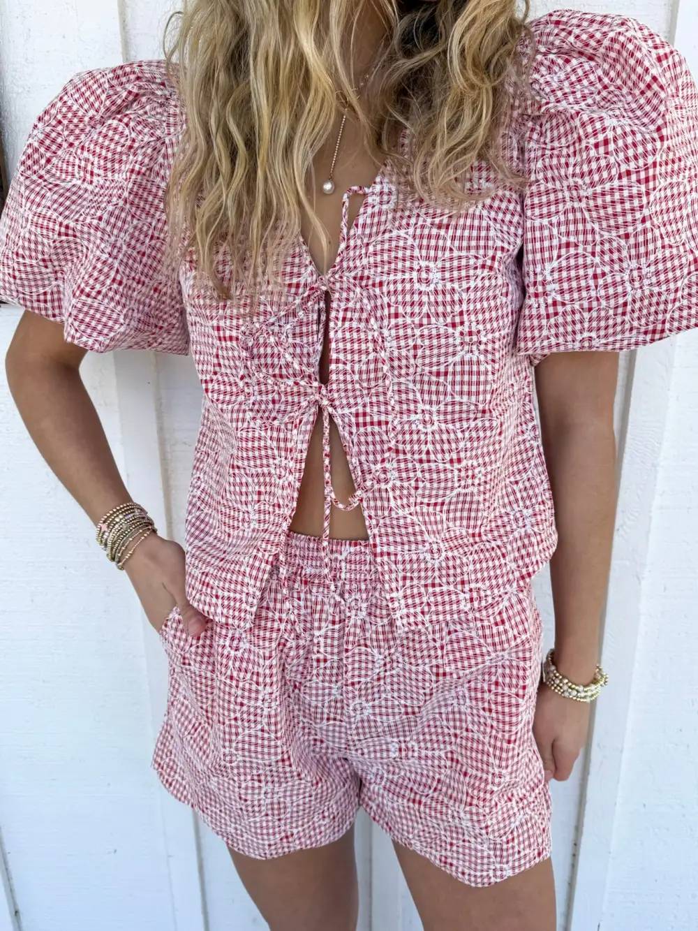 Moonlit Shorts Set