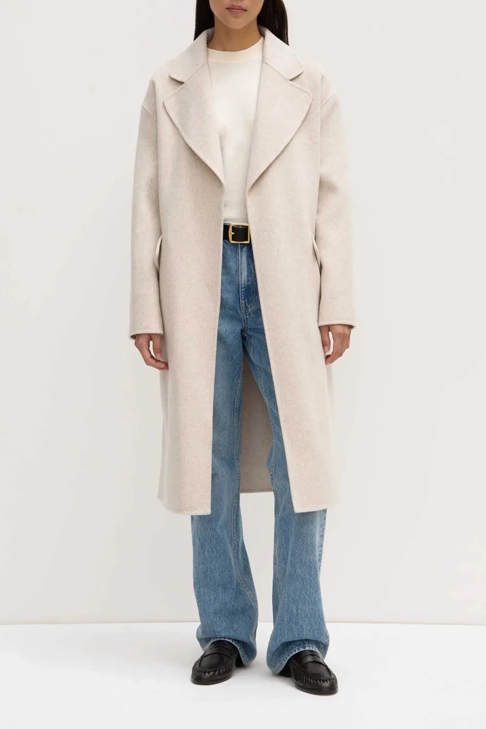 Pure Wool Loose Coat