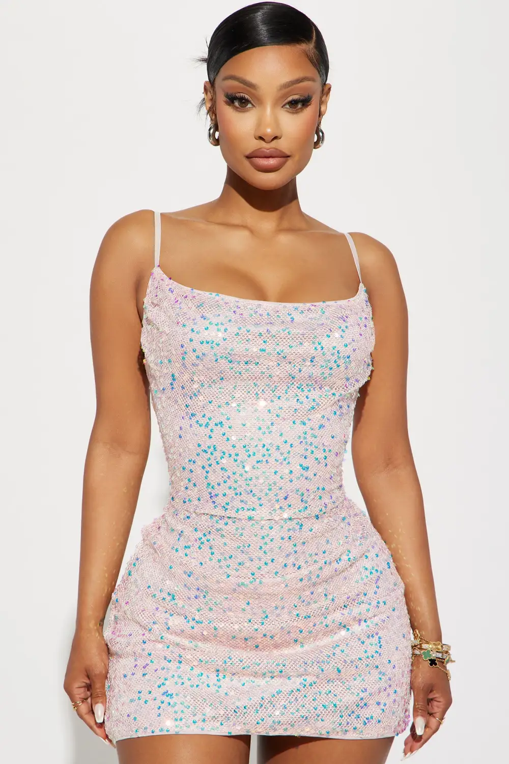 The Secret Mini Dress - Pink