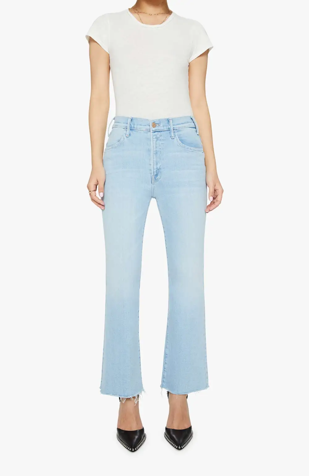 Ankle High Rise Jeans