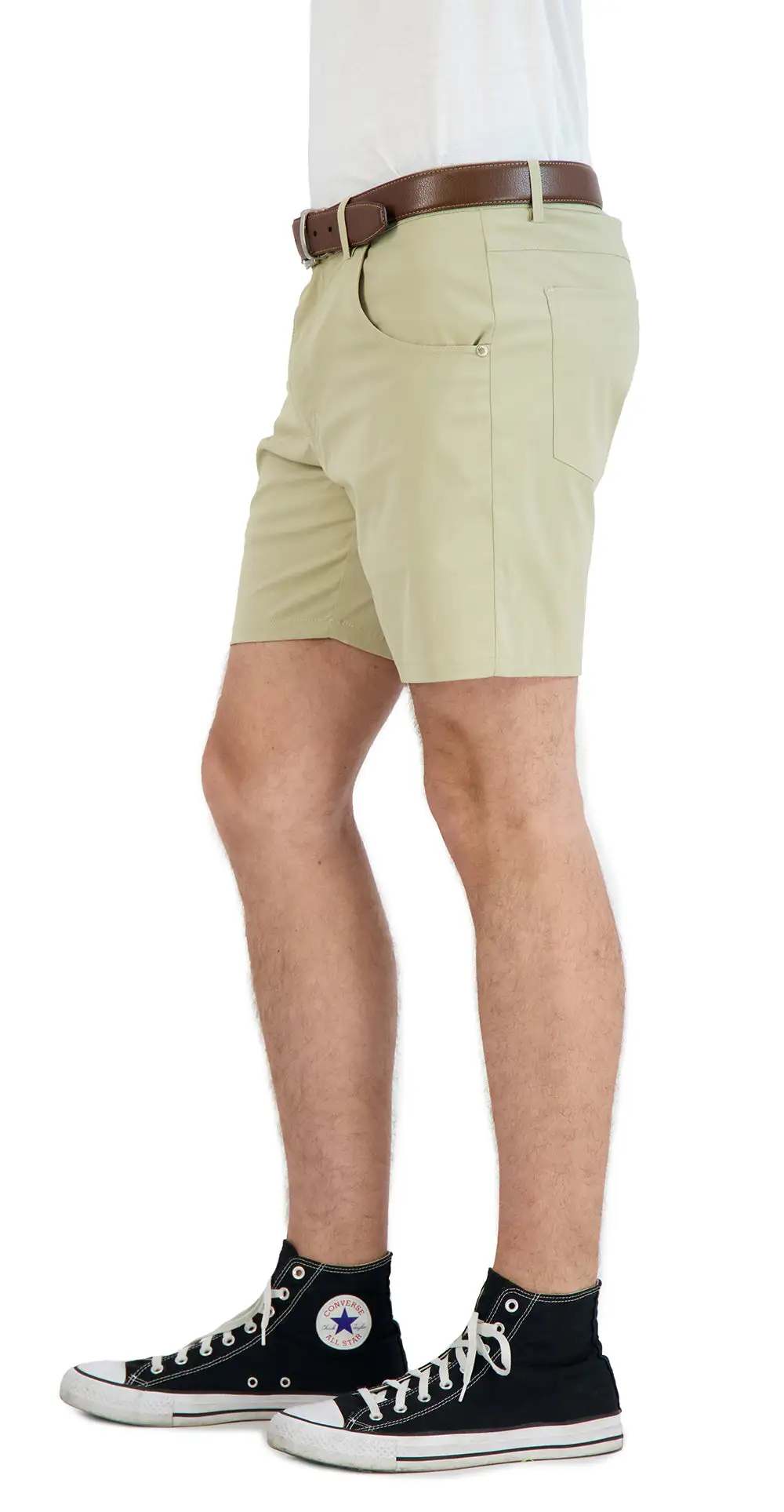 Easy Wear Stretch Denim Shorts