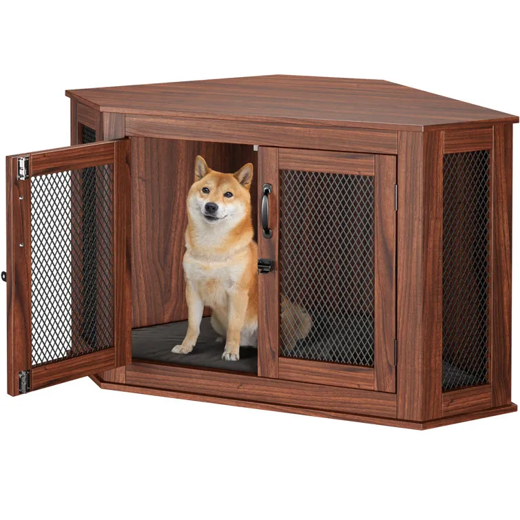 Corner Dog Crate