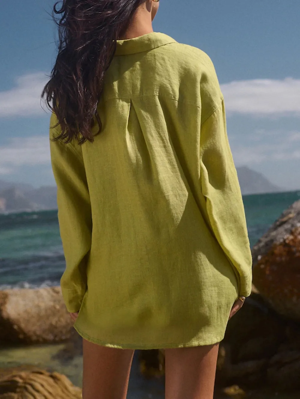 Linen Casual Beach Shirt