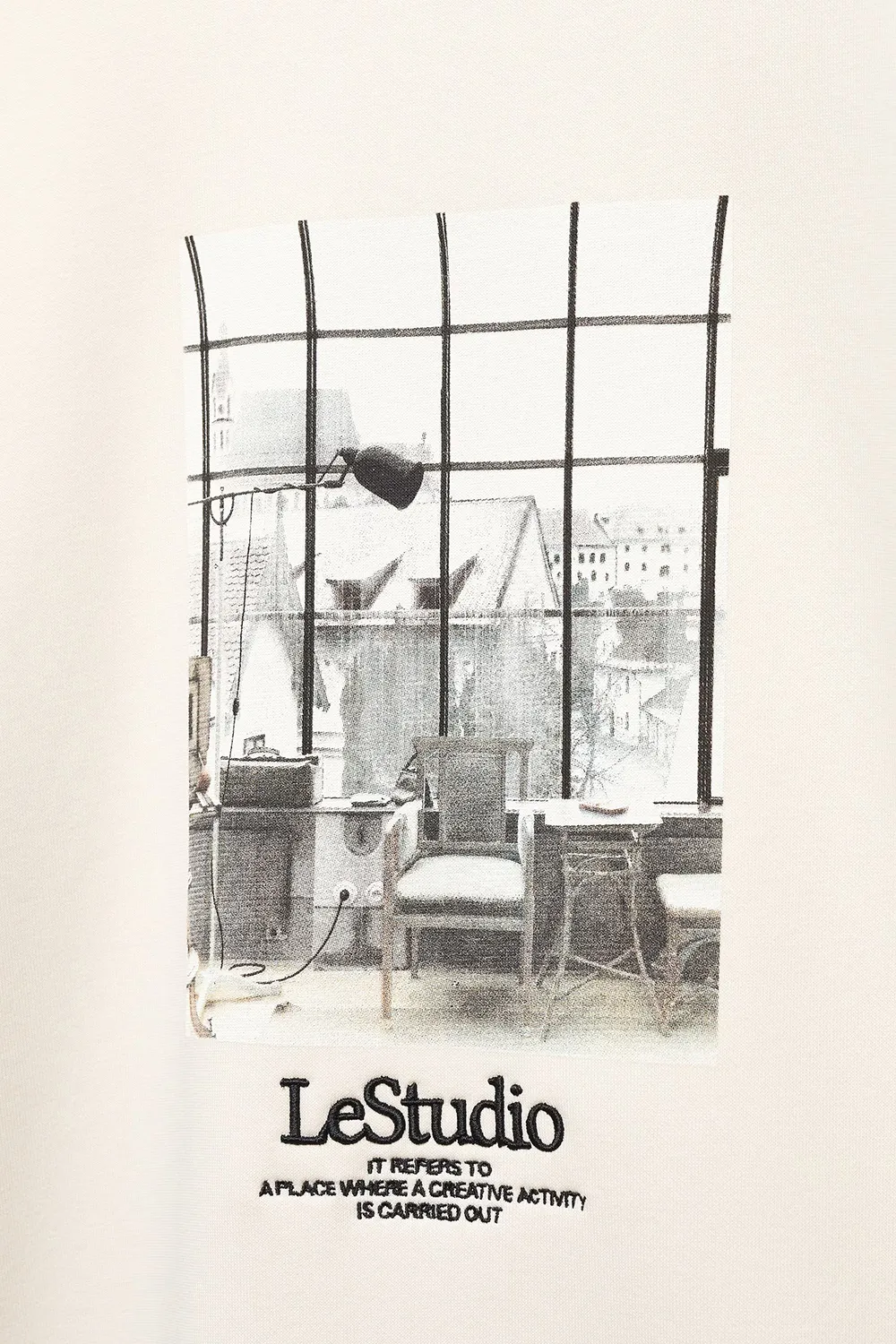 Printed Picture Sweatshirt