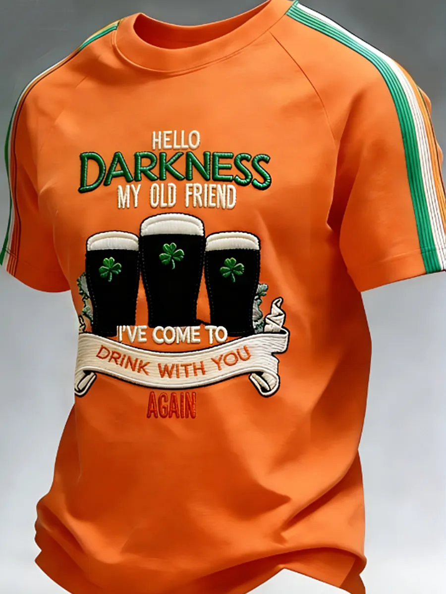 Men's Hello Darkness My Old Friend T-shirt
