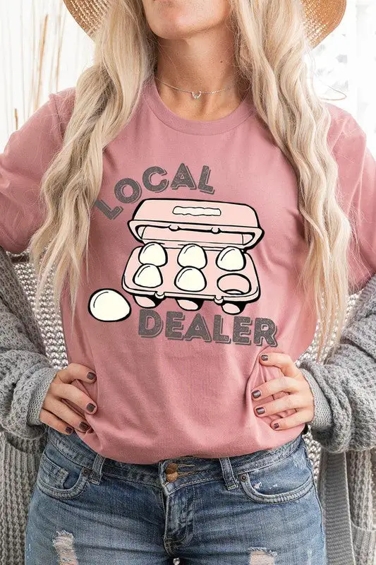 Mauve Local Novelty Graphic Tee