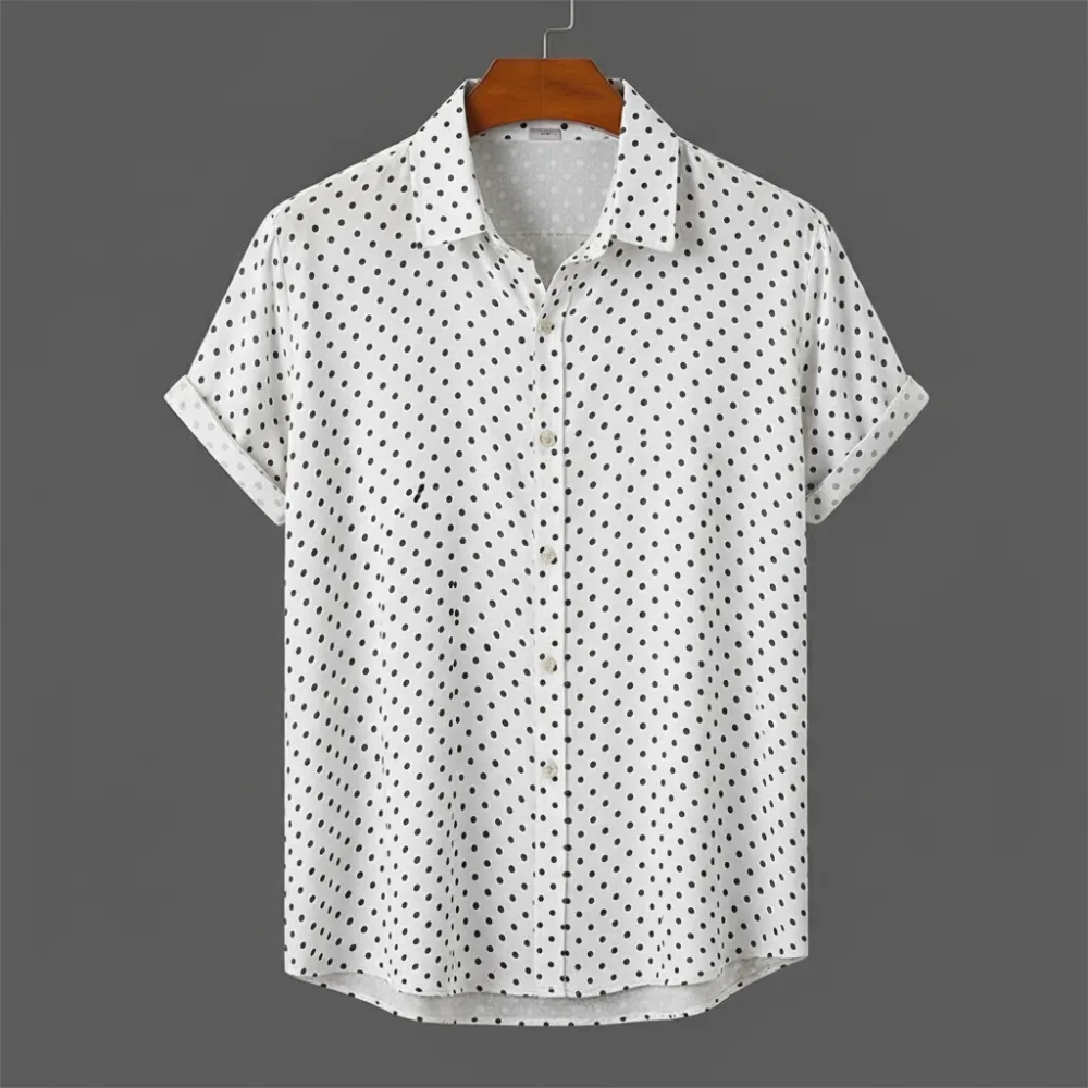 Relaxed Camp Collar Shirt