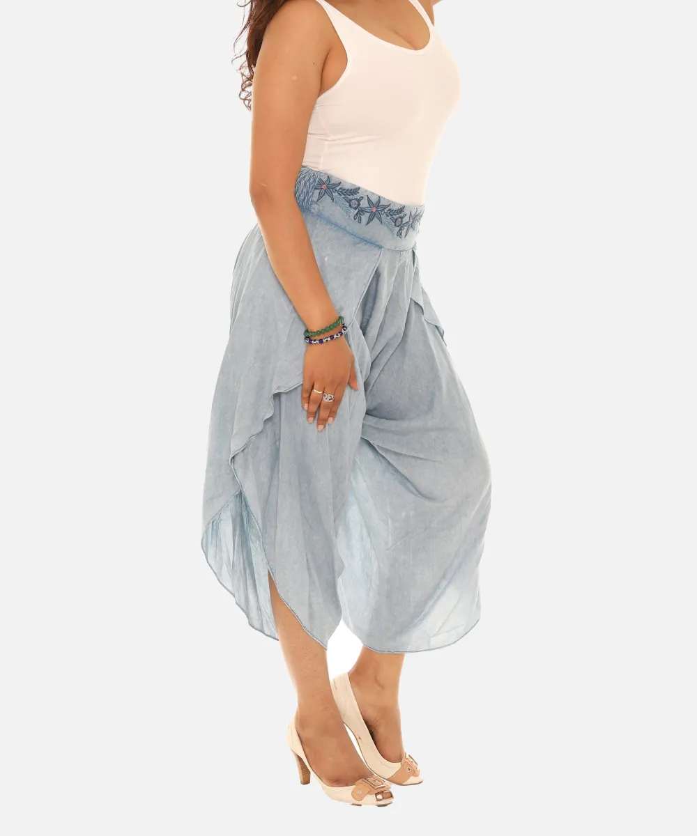 S Front Split Open Harem Pants Redefining And Comfort