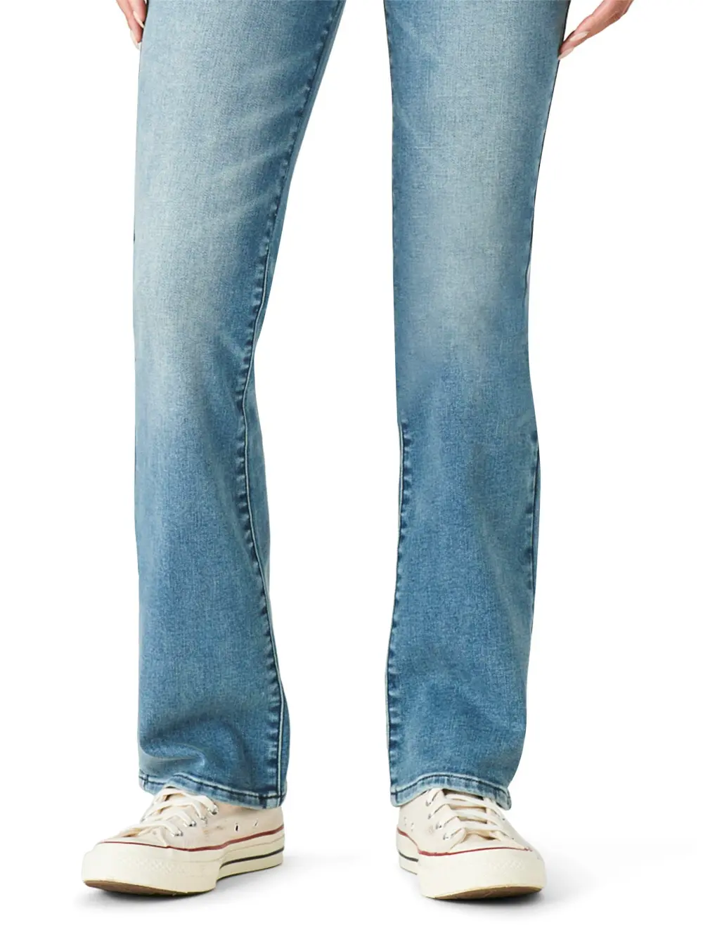 Classic Boot Cut Mid Rise Jeans