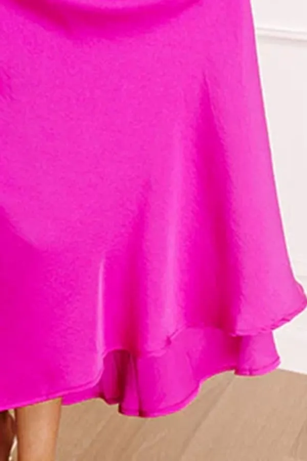 Exquisite High-End Design Simple Women's Skirt