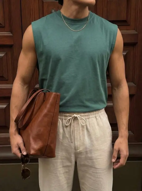 Easygoing Relaxed Core Tank Top