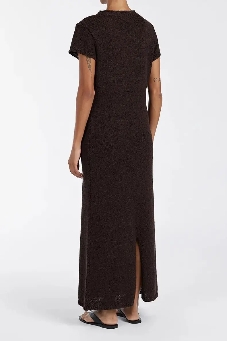 BITTER KNIT MIDI DRESS