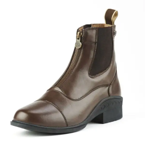 Structured Zip Easy-Care Paddock Boots