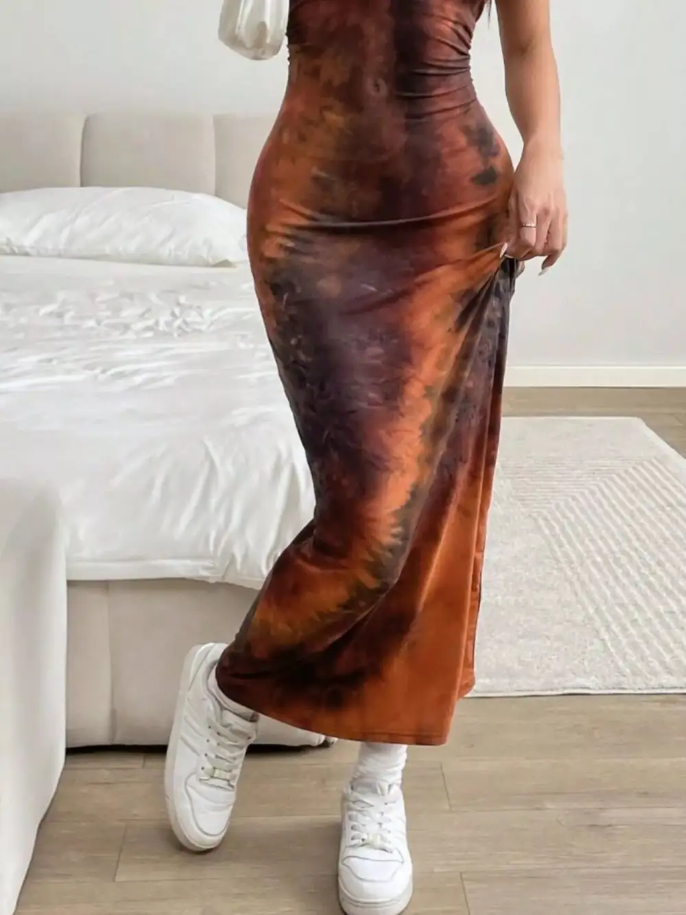Tie Maxi Dress