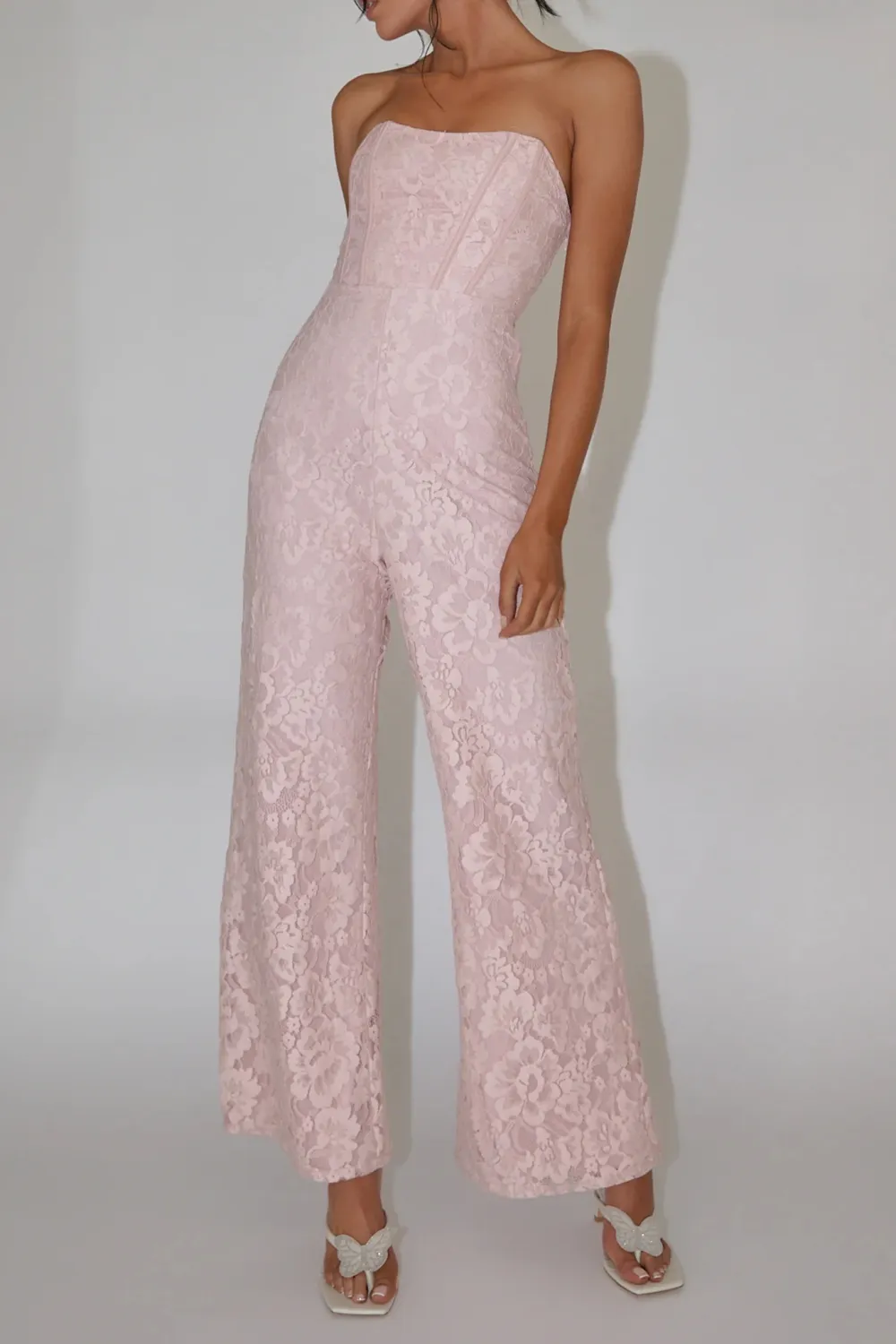 Fashion Lace Printed Women's Jumpsuit