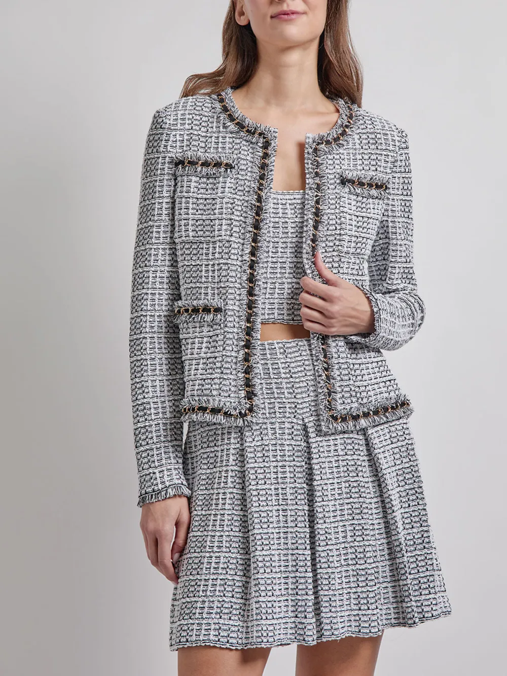 Tassel Hem Jacket
