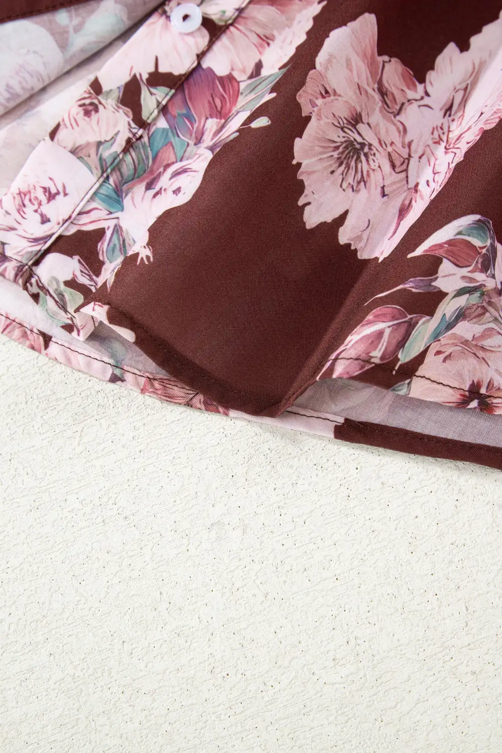 Everyday Floral Puff Sleeve Shirt Blouse