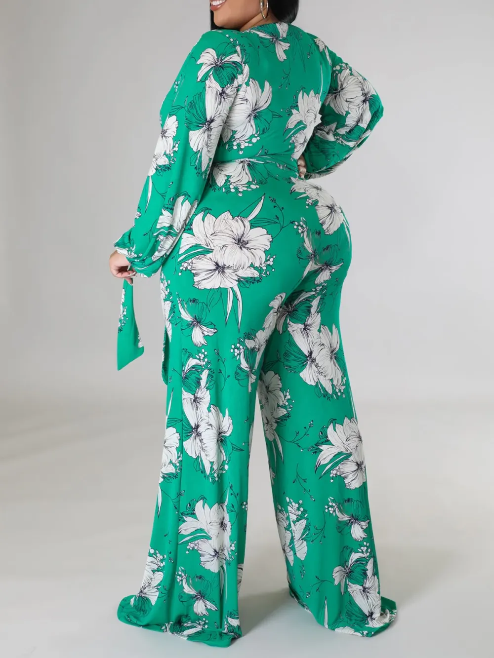 Plus-Size Fashion Women'S One-Piece Pants