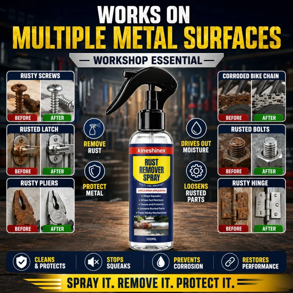 Multi functional rust removal lubricant