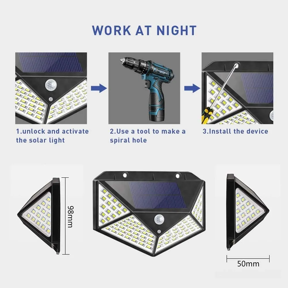 INSTANTLY LIGHT-UP YOUR OUTDOOR SPACE WITH MOTION-ACTIVATED SOLAR LIGHTS