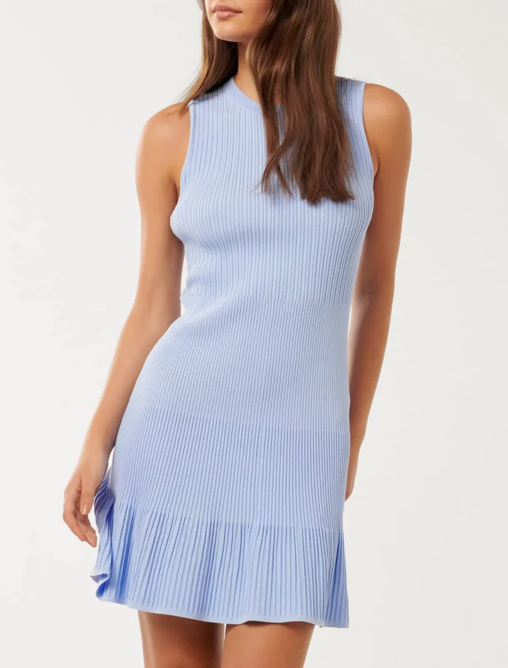 Sleeveless Knit Mini Dress