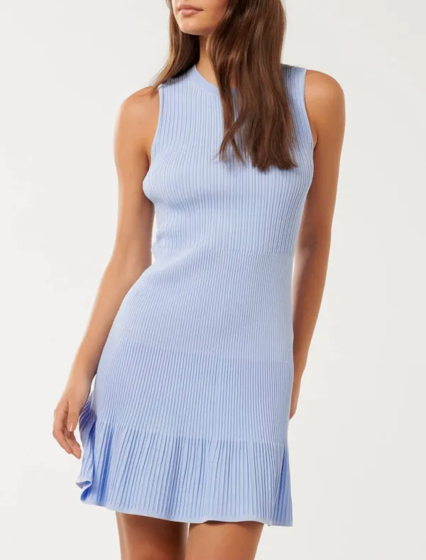 Sleeveless Knit Mini Dress