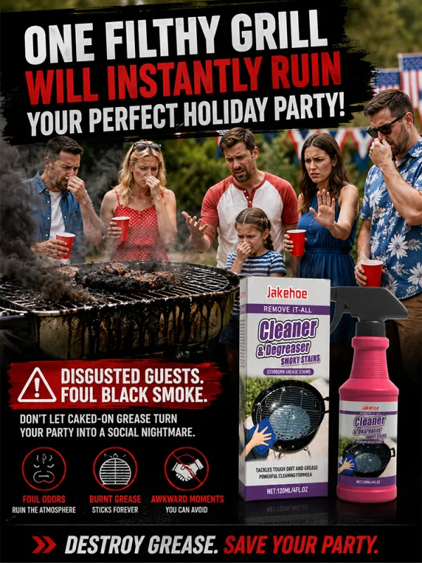 Barbecue grill cleaning agent