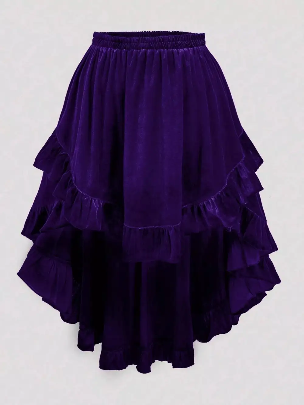 Ruffle Ruffled Skirt