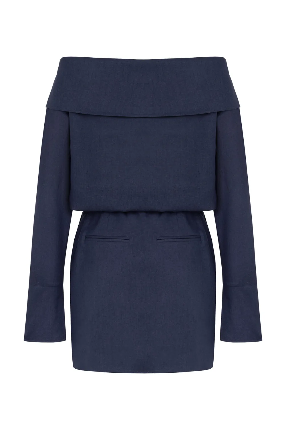 Mini Dress-Navy Blue