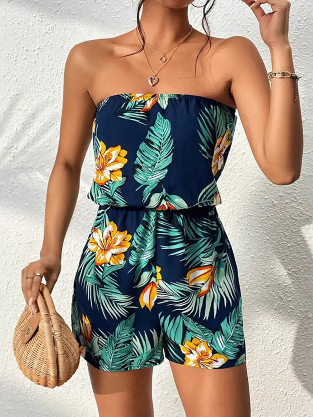 Everyday Strapless Jumpsuit Romper
