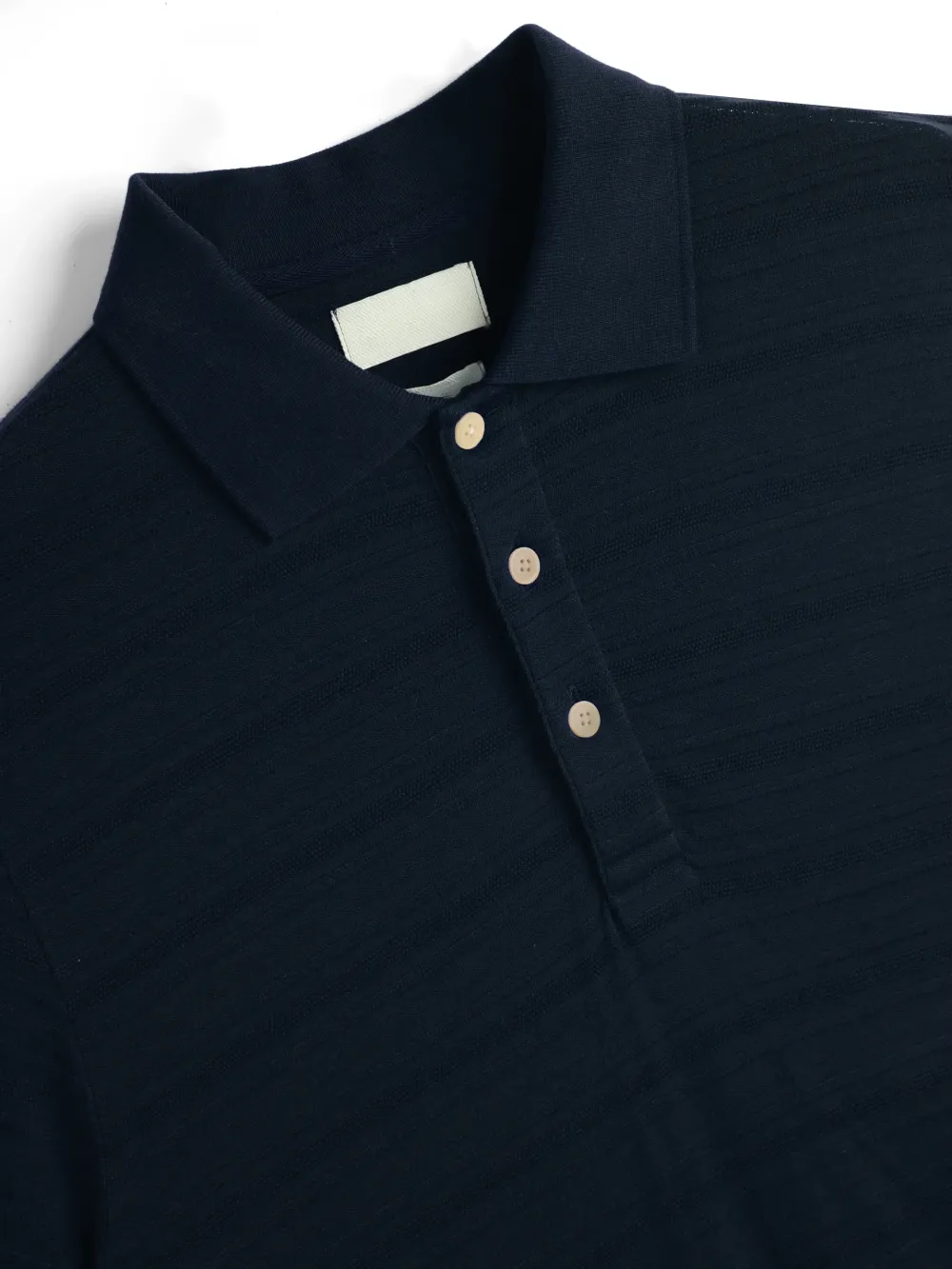 Navy Casual Style Short Sleeve Polo Shirt