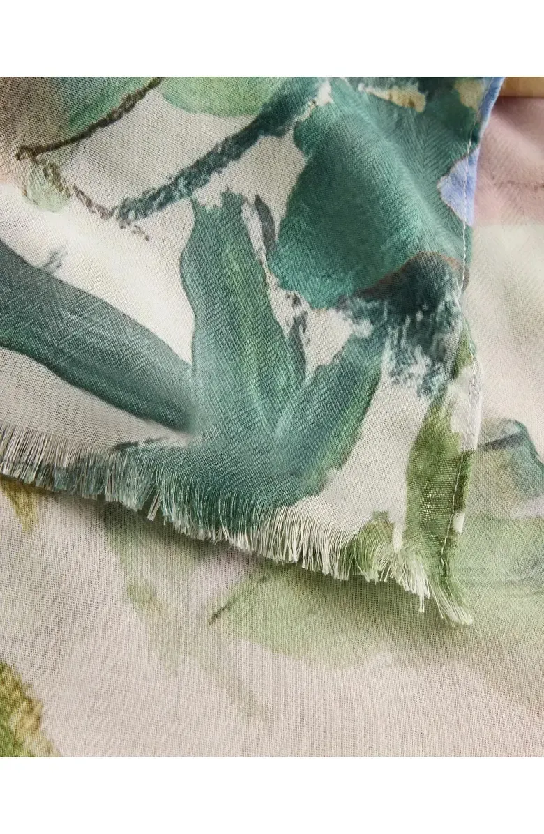 Audrey's Floral Scarf