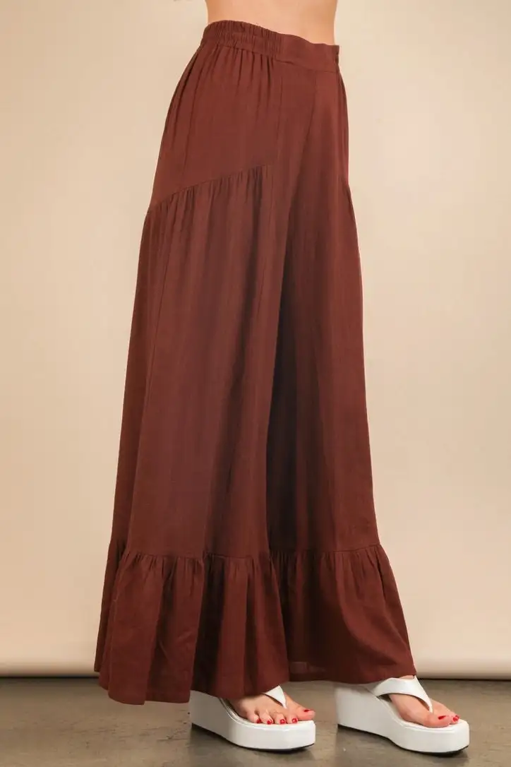 Modern Roomy Wide Leg Relaxed Casual Pants