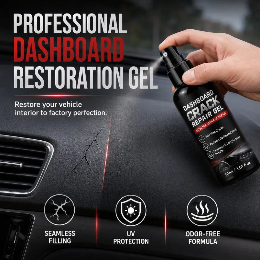 Automotive dashboard crack repair adhesive, dashboard fine crack filling and repair agent