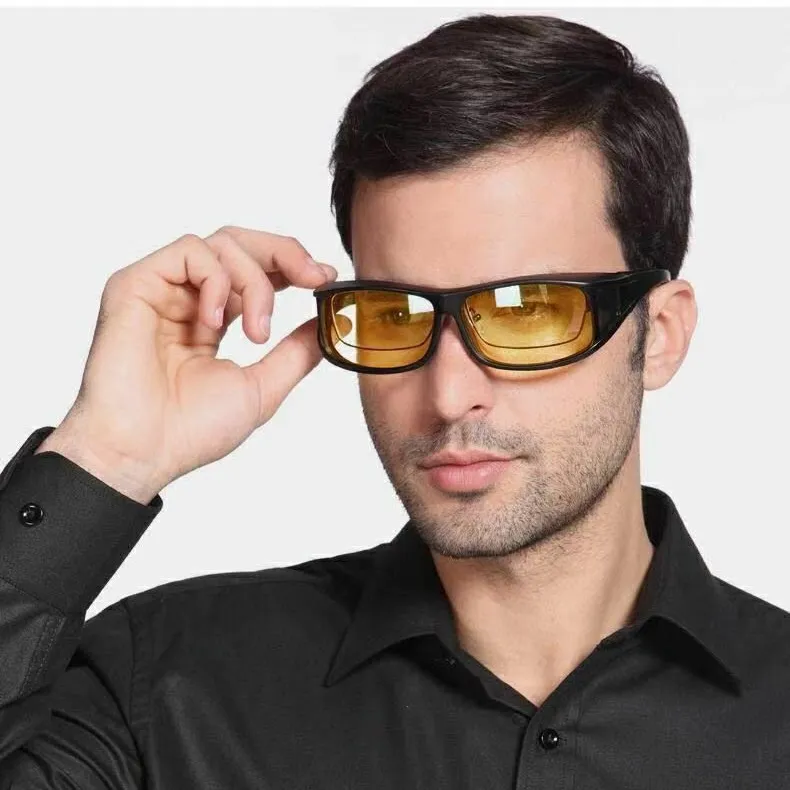 Polarized glasses for day and night driving