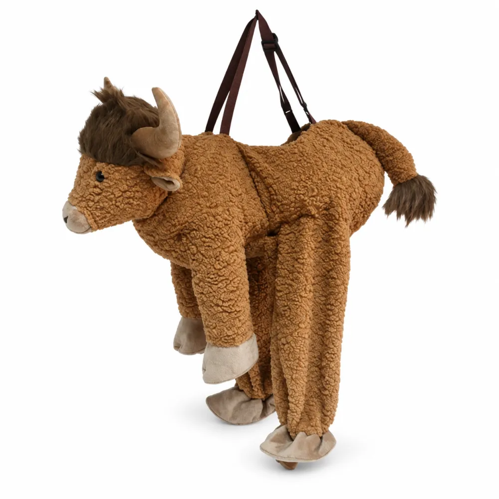 Kids Ride-On Cowboy Bull Halloween Costume