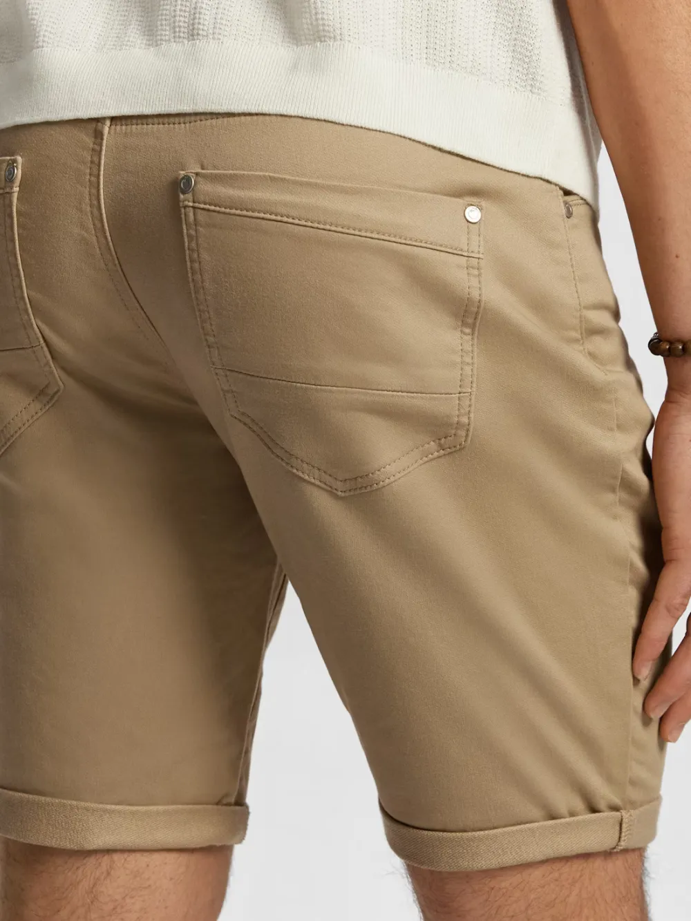 Tan Casual Style Short