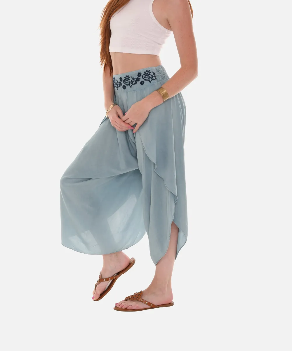 S Front Split Open Harem Pants Redefining And Comfort