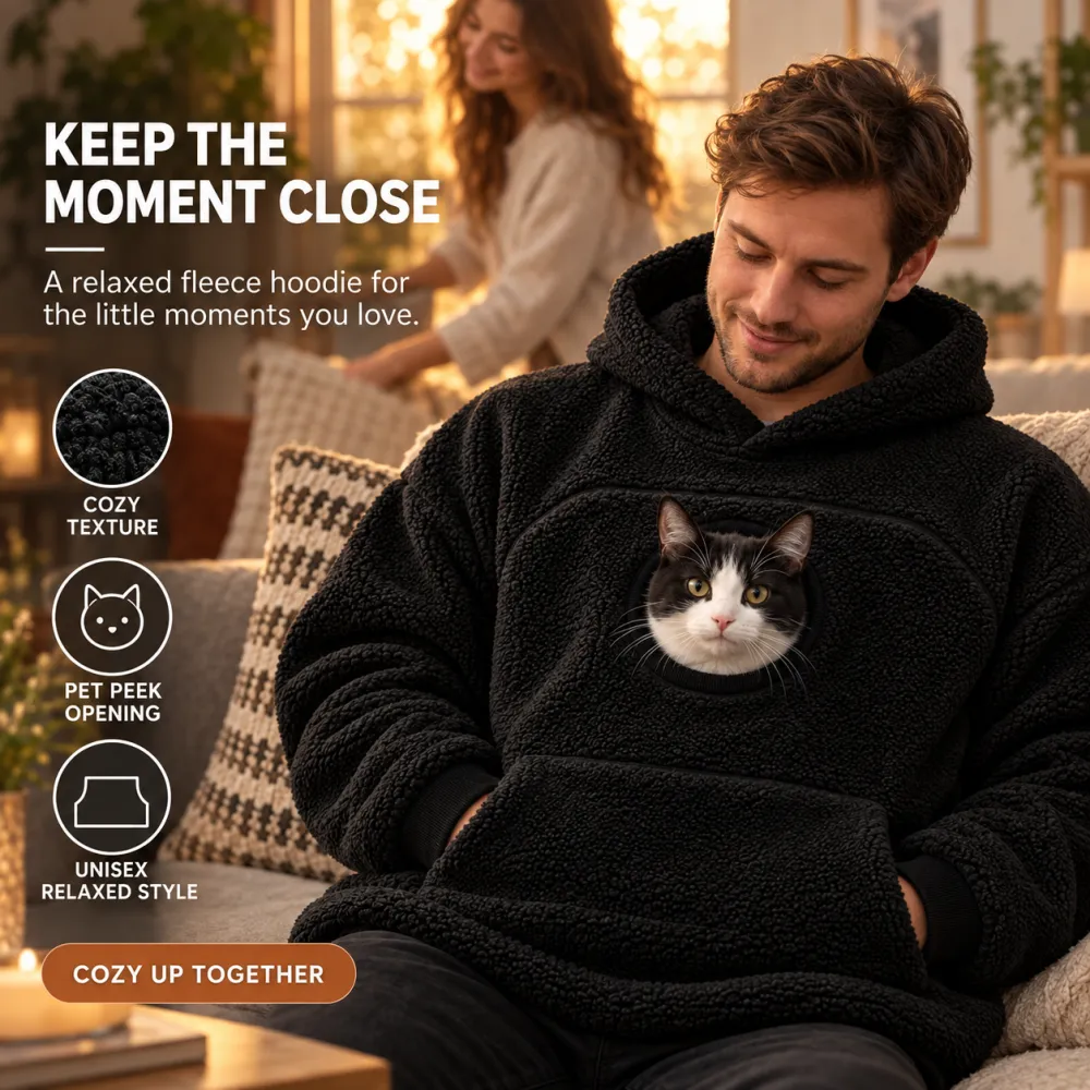 Pet Carrier Hoodie, Warm, High Safety