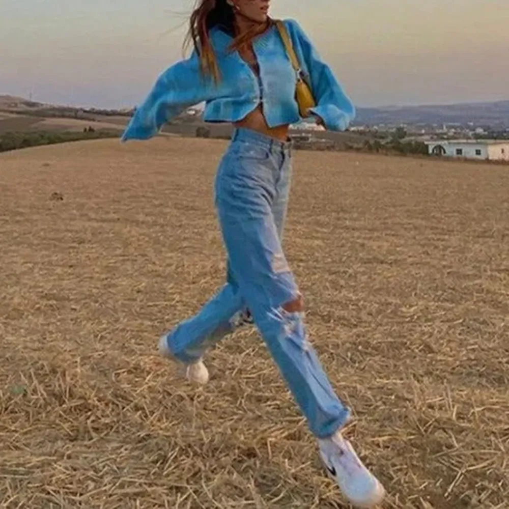 Safety Pin Knitted Cardigan