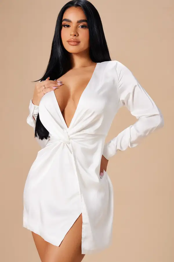 Sugar Free Dress - White