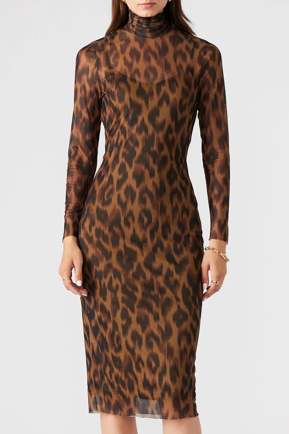 Subtle Dress Denim Multi