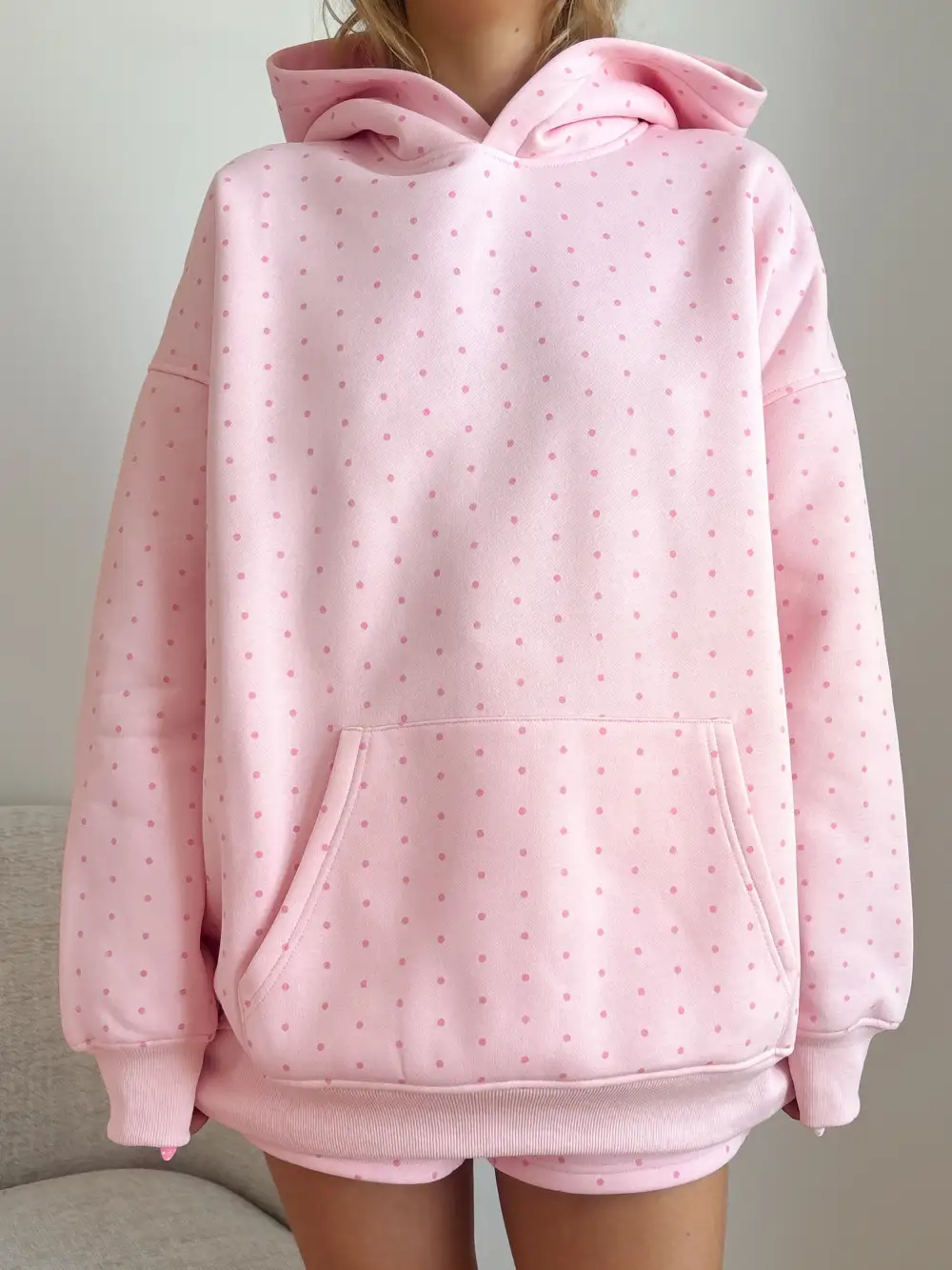 Polka Dot Hoodie