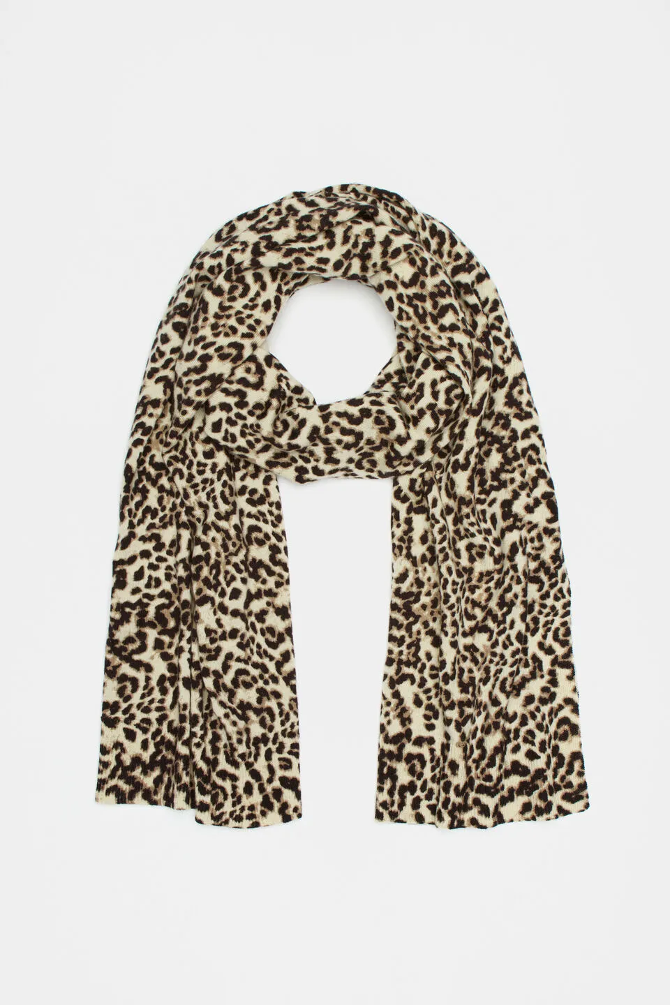 Warm Leopard Print Fashion Scarf