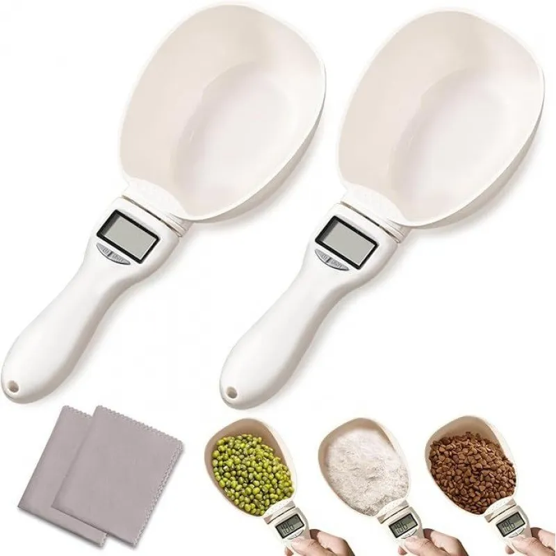 Pet Food Measuring Scoop with Scale for Home Use