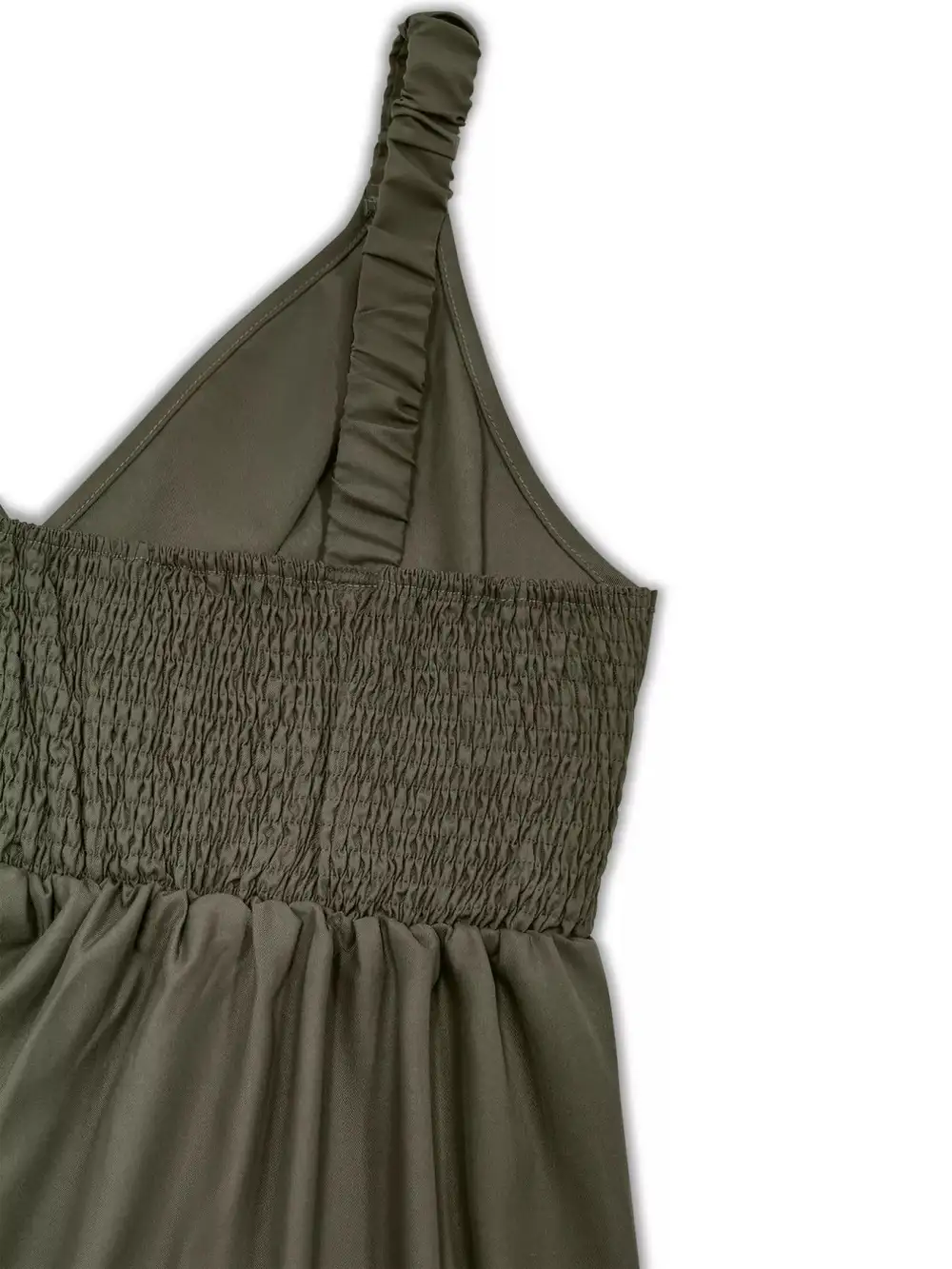 Classic Smocked Wide Leg Jumpsuit