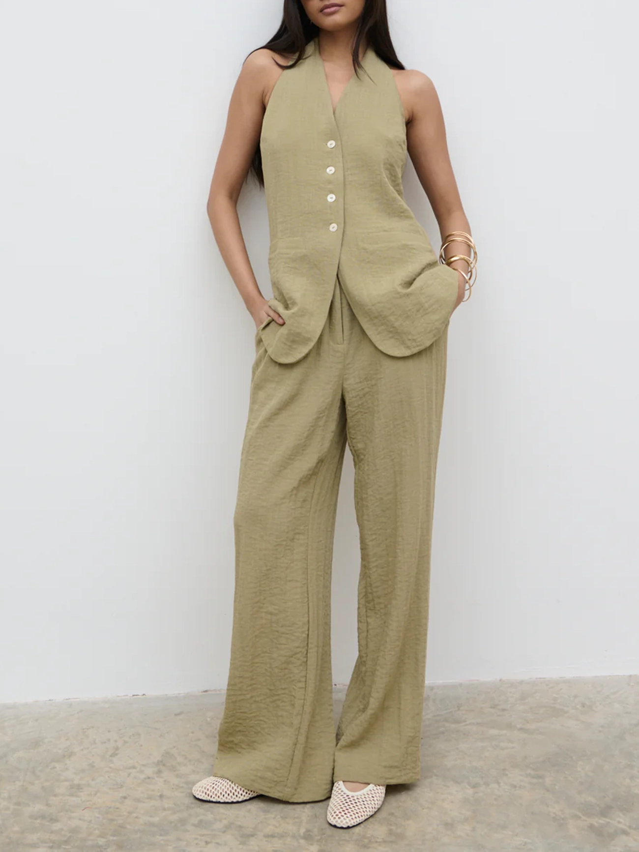 Olive Trousers