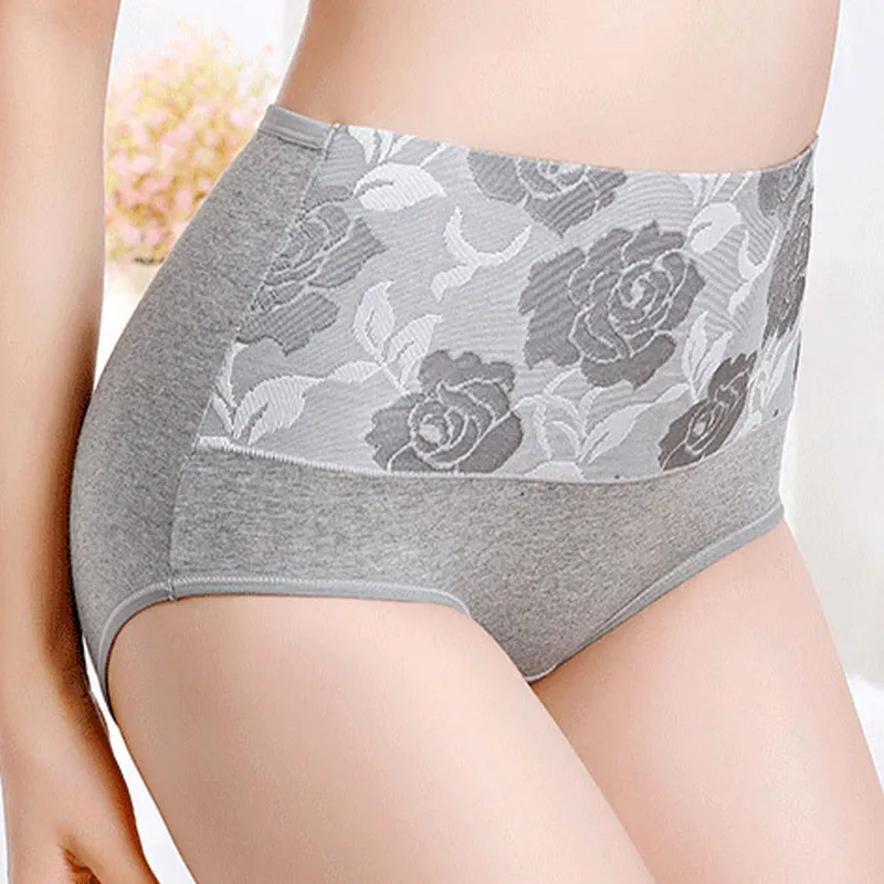 Plus Size Print Breathable Panty