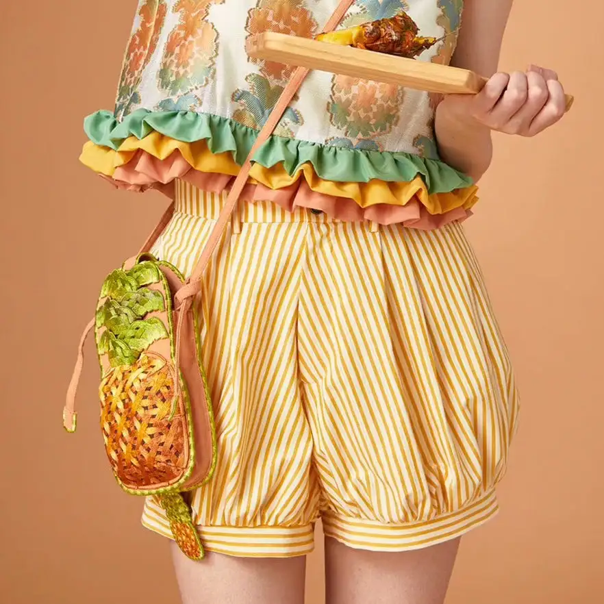Everyday Casual Striped Shorts