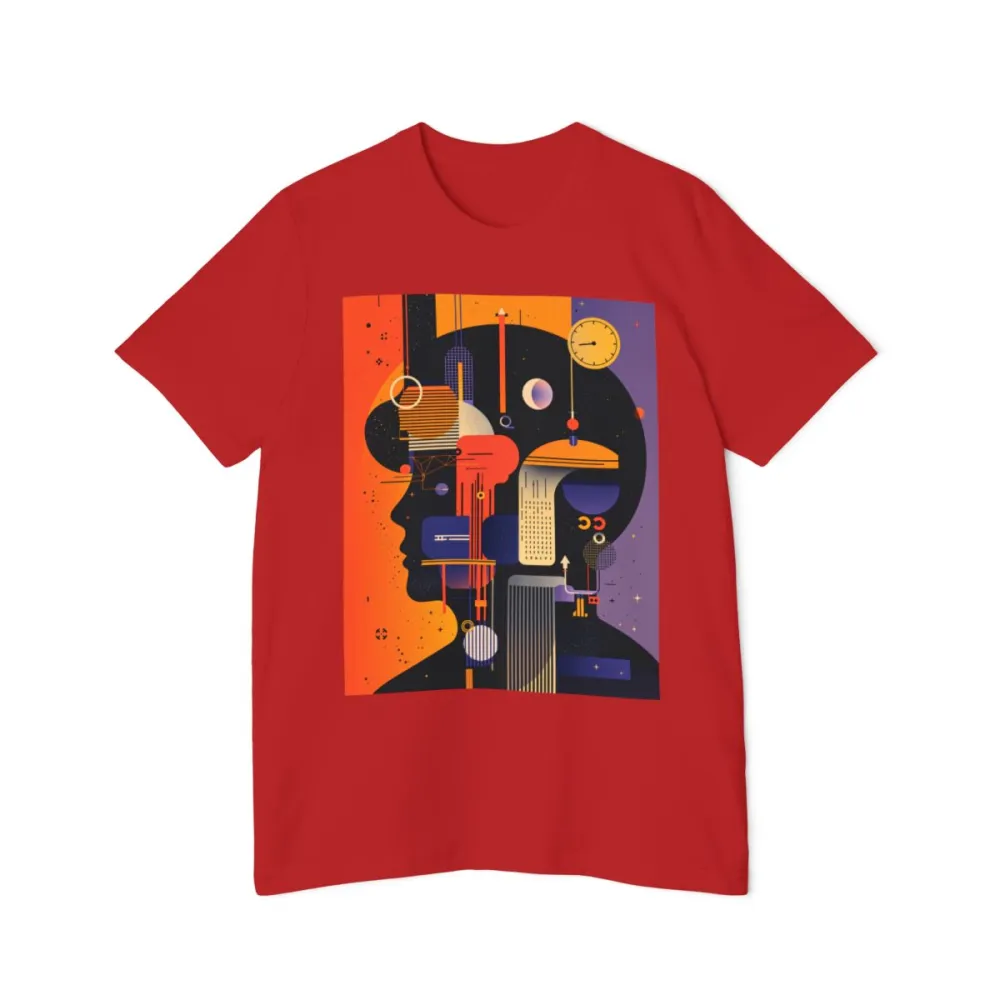 Abstract Gallery Graphic T Shirt